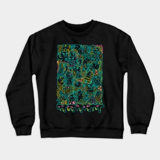 Rock On! Doodle! Crewneck Sweatshirt